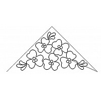fan flower triangle 1
